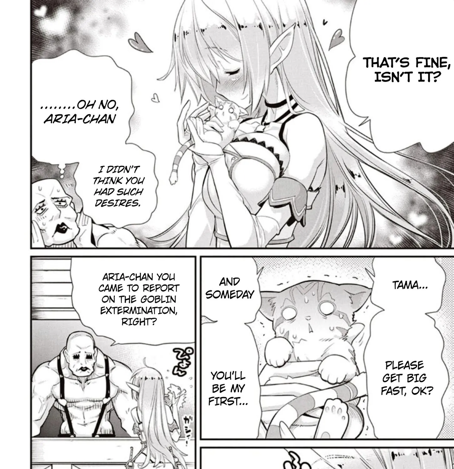 S-Rank Monster no Behemoth Dakedo, Neko to Machigawarete Erufu Musume no Kishi (Pet) Toshite Kurashitemasu Chapter 3 page 23 - 