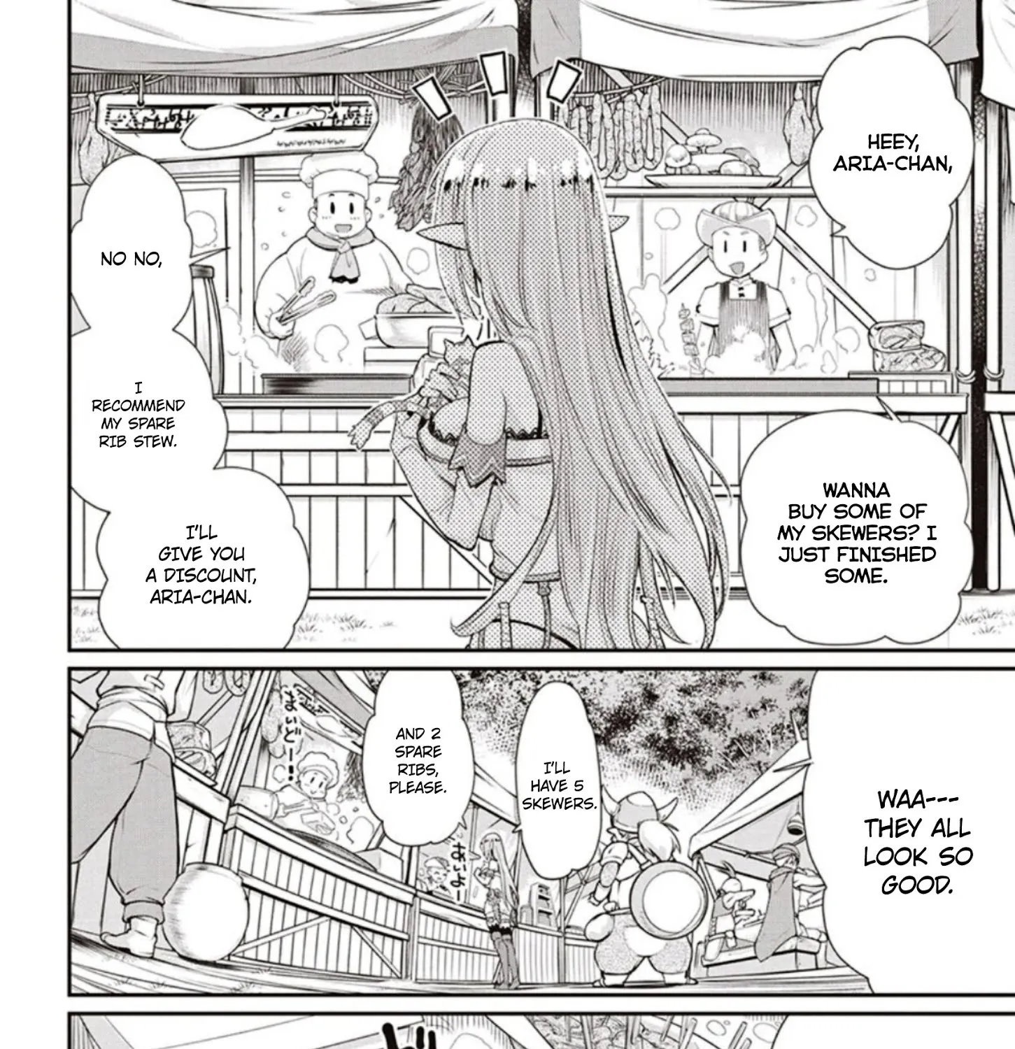 S-Rank Monster no Behemoth Dakedo, Neko to Machigawarete Erufu Musume no Kishi (Pet) Toshite Kurashitemasu Chapter 3 page 35 - 