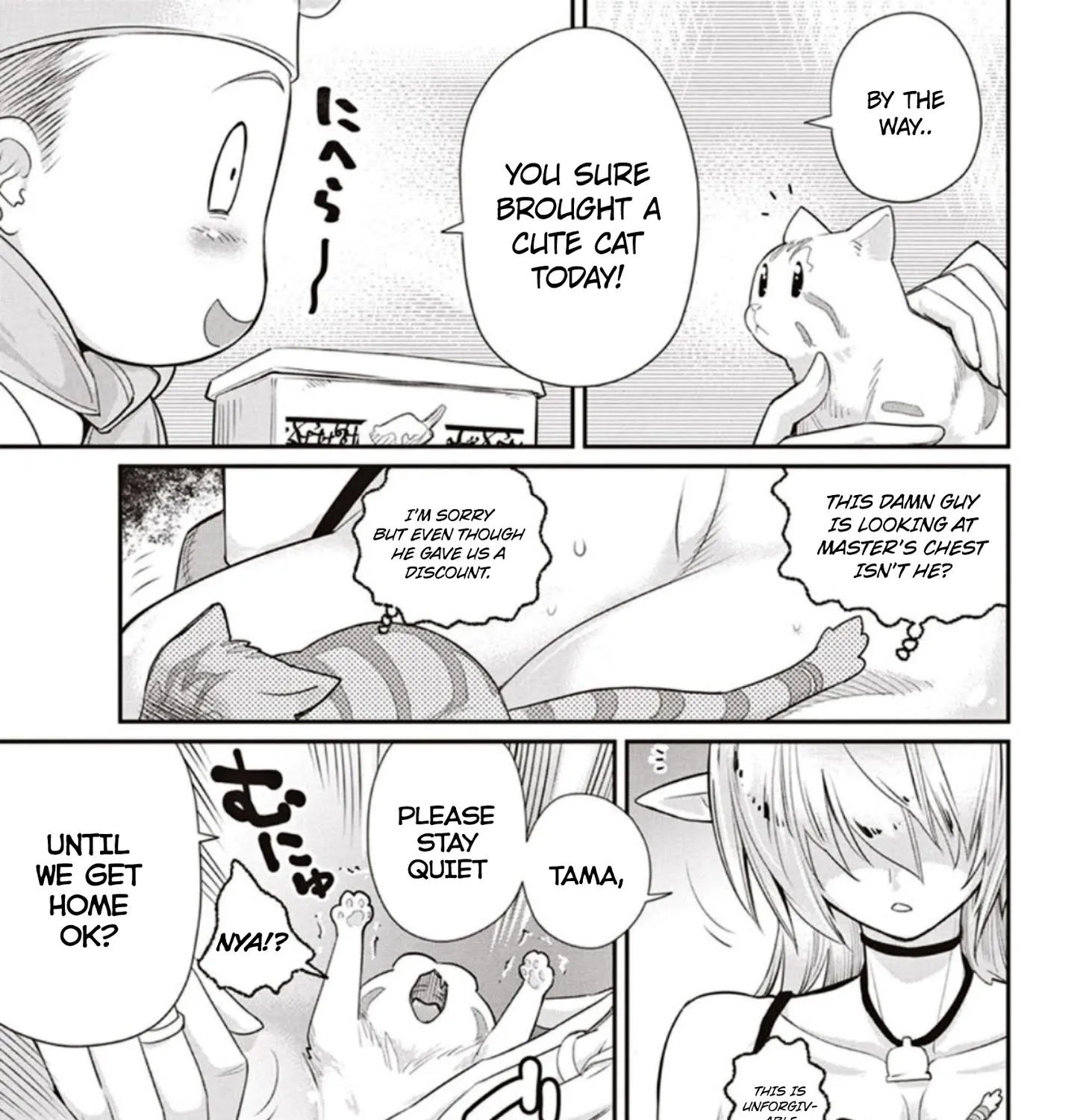 S-Rank Monster no Behemoth Dakedo, Neko to Machigawarete Erufu Musume no Kishi (Pet) Toshite Kurashitemasu Chapter 3 page 37 - 