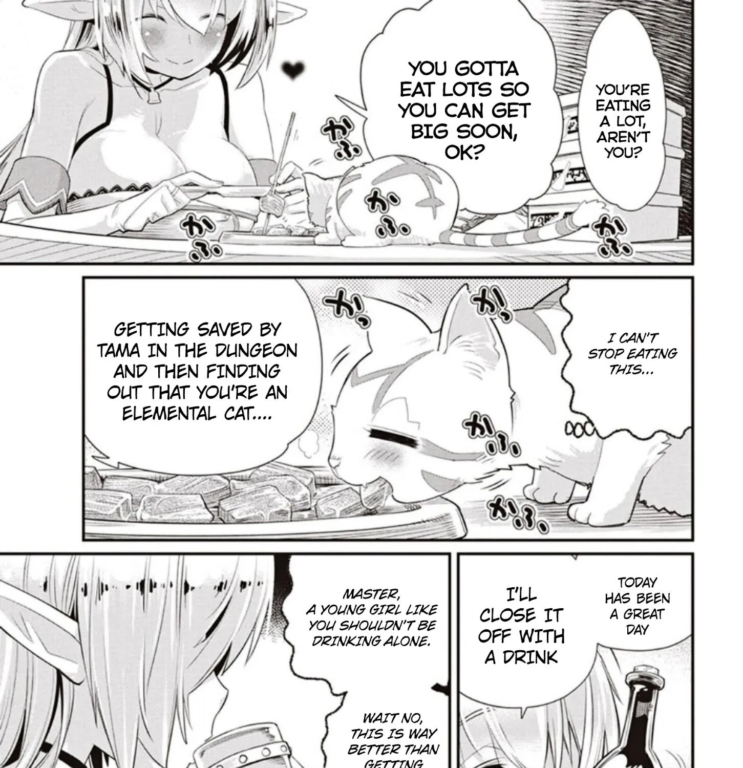 S-Rank Monster no Behemoth Dakedo, Neko to Machigawarete Erufu Musume no Kishi (Pet) Toshite Kurashitemasu Chapter 3 page 41 - 