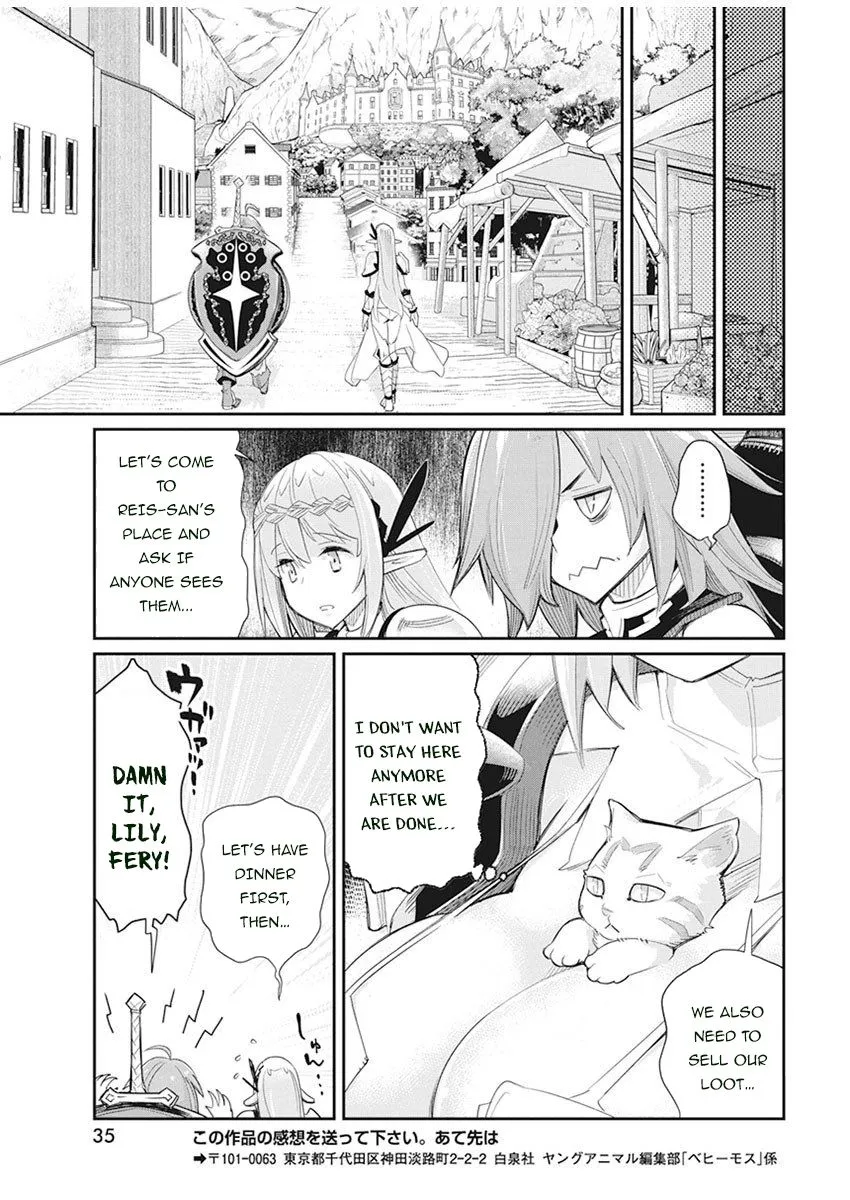 S-Rank Monster no Behemoth Dakedo, Neko to Machigawarete Erufu Musume no Kishi (Pet) Toshite Kurashitemasu Chapter 32 page 25 - 