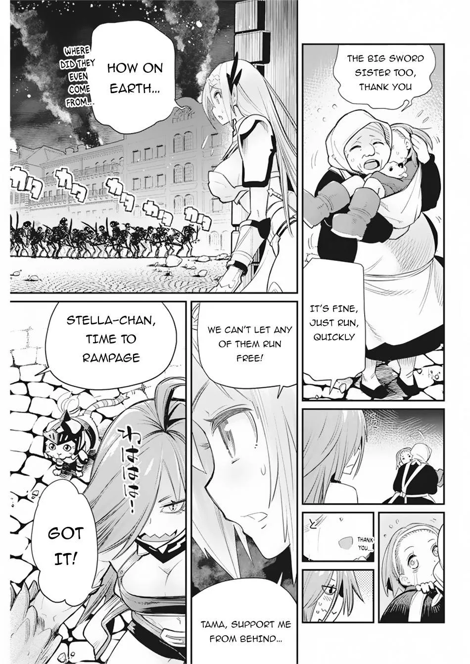 S-Rank Monster no Behemoth Dakedo, Neko to Machigawarete Erufu Musume no Kishi (Pet) Toshite Kurashitemasu Chapter 34 page 4 - 