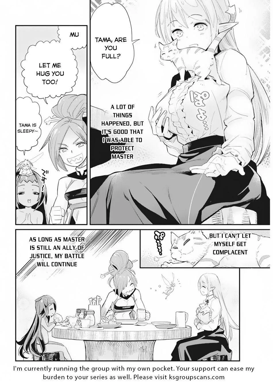 S-Rank Monster no Behemoth Dakedo, Neko to Machigawarete Erufu Musume no Kishi (Pet) Toshite Kurashitemasu Chapter 36 page 21 - 