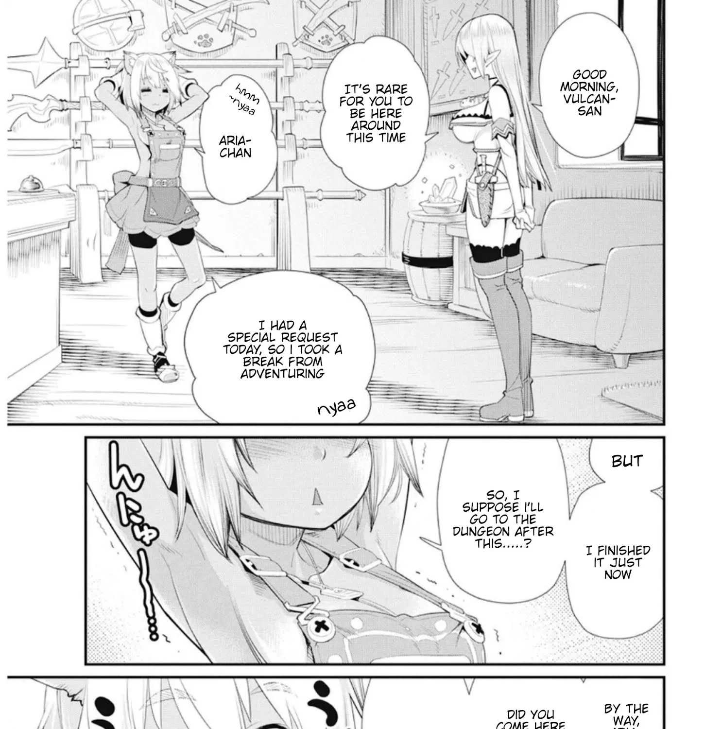 S-Rank Monster no Behemoth Dakedo, Neko to Machigawarete Erufu Musume no Kishi (Pet) Toshite Kurashitemasu Chapter 4 page 21 - 