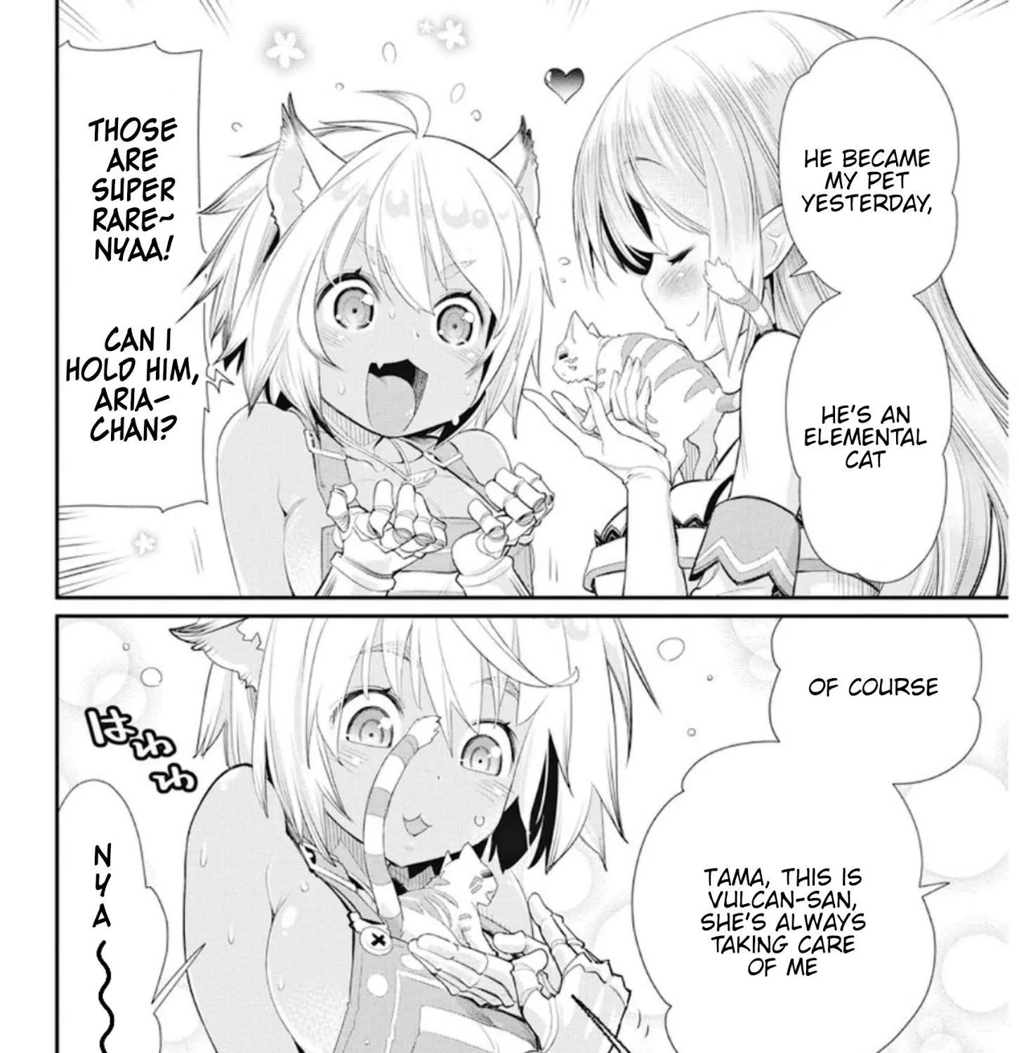 S-Rank Monster no Behemoth Dakedo, Neko to Machigawarete Erufu Musume no Kishi (Pet) Toshite Kurashitemasu Chapter 4 page 23 - 