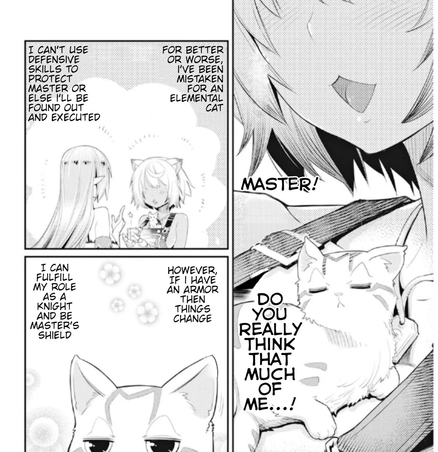 S-Rank Monster no Behemoth Dakedo, Neko to Machigawarete Erufu Musume no Kishi (Pet) Toshite Kurashitemasu Chapter 4 page 31 - 