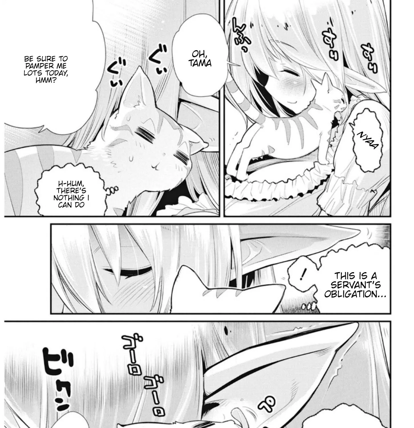 S-Rank Monster no Behemoth Dakedo, Neko to Machigawarete Erufu Musume no Kishi (Pet) Toshite Kurashitemasu Chapter 4 page 37 - 