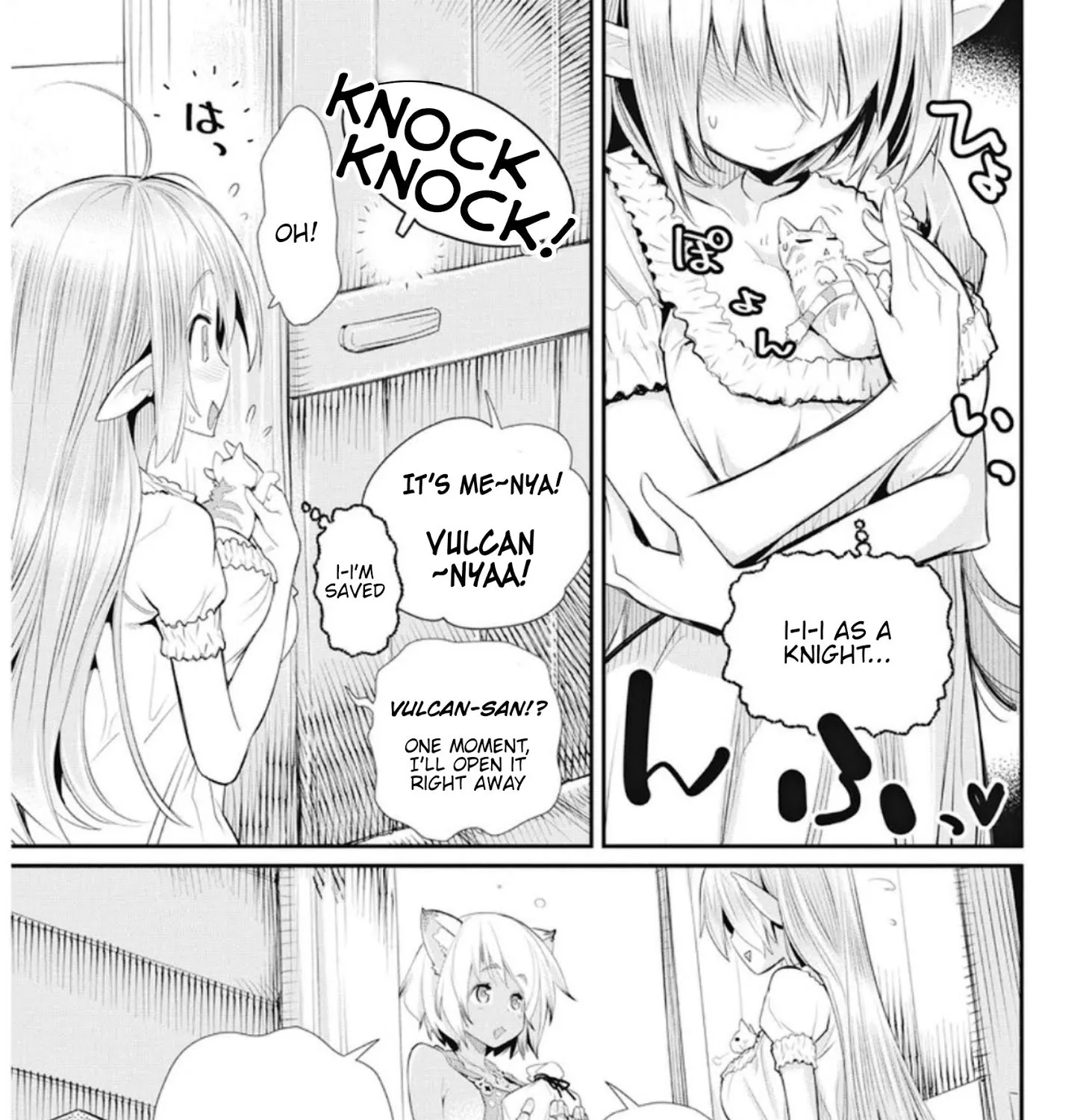 S-Rank Monster no Behemoth Dakedo, Neko to Machigawarete Erufu Musume no Kishi (Pet) Toshite Kurashitemasu Chapter 4 page 41 - 