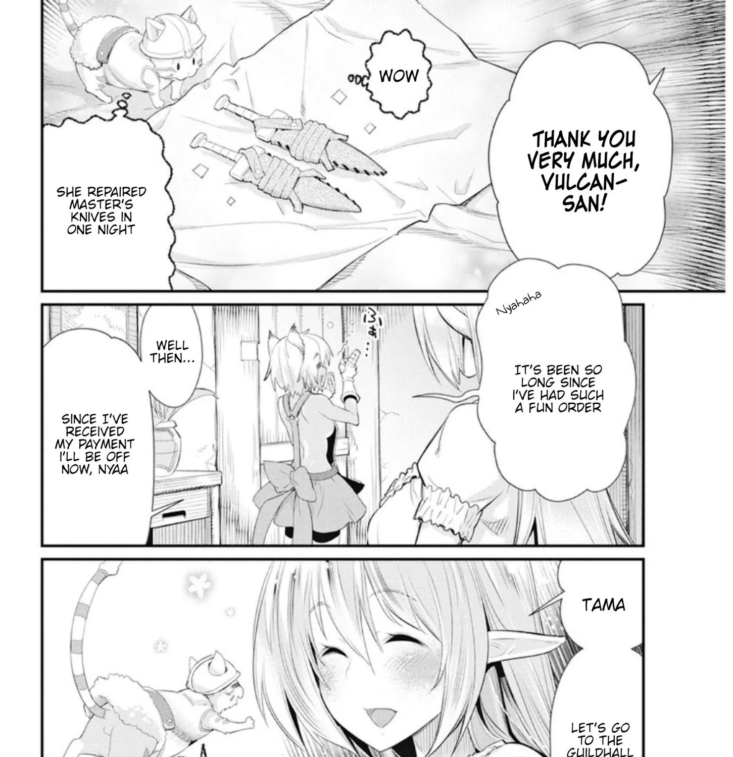 S-Rank Monster no Behemoth Dakedo, Neko to Machigawarete Erufu Musume no Kishi (Pet) Toshite Kurashitemasu Chapter 4 page 47 - 