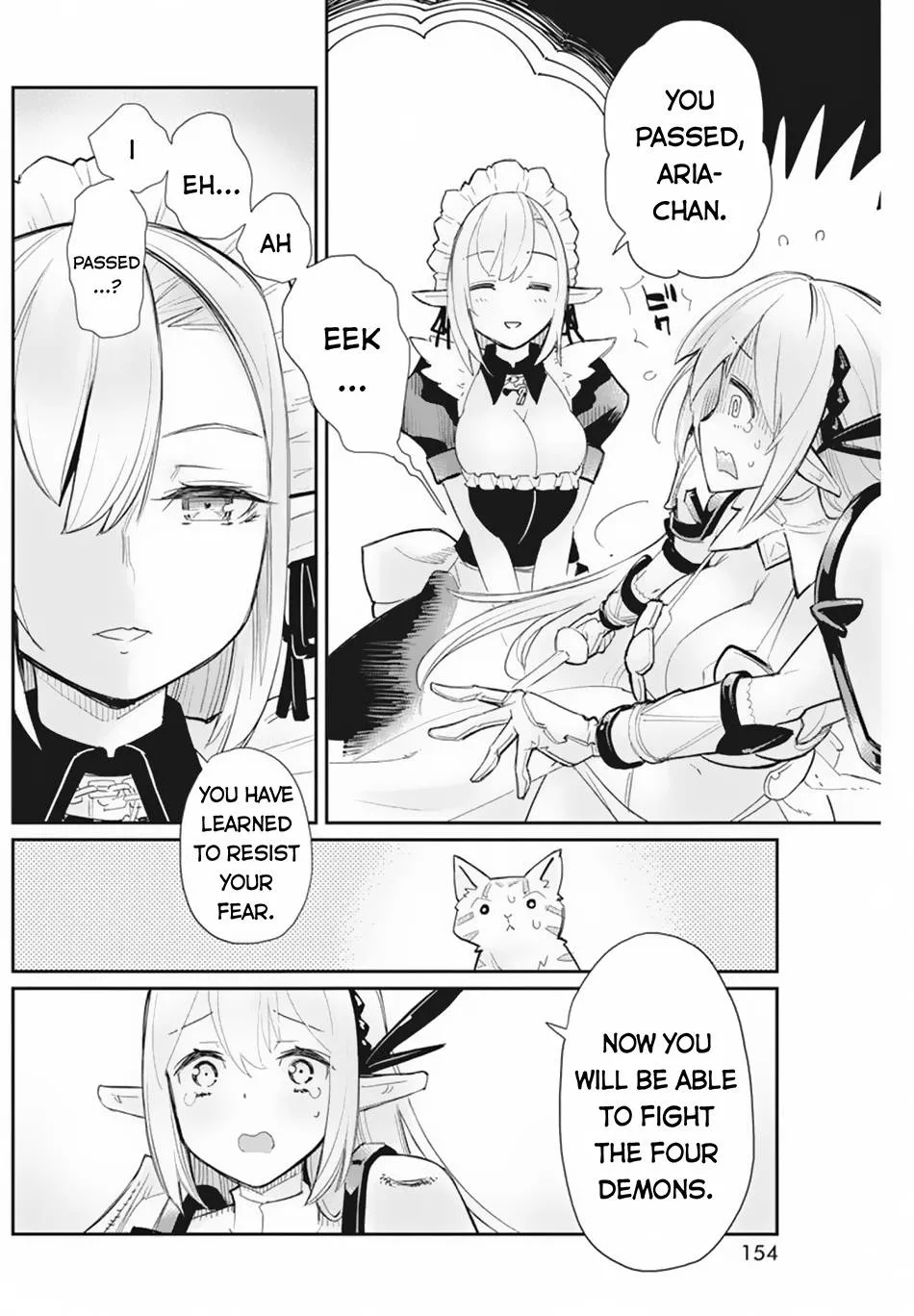 S-Rank Monster no Behemoth Dakedo, Neko to Machigawarete Erufu Musume no Kishi (Pet) Toshite Kurashitemasu Chapter 46 page 13 - 