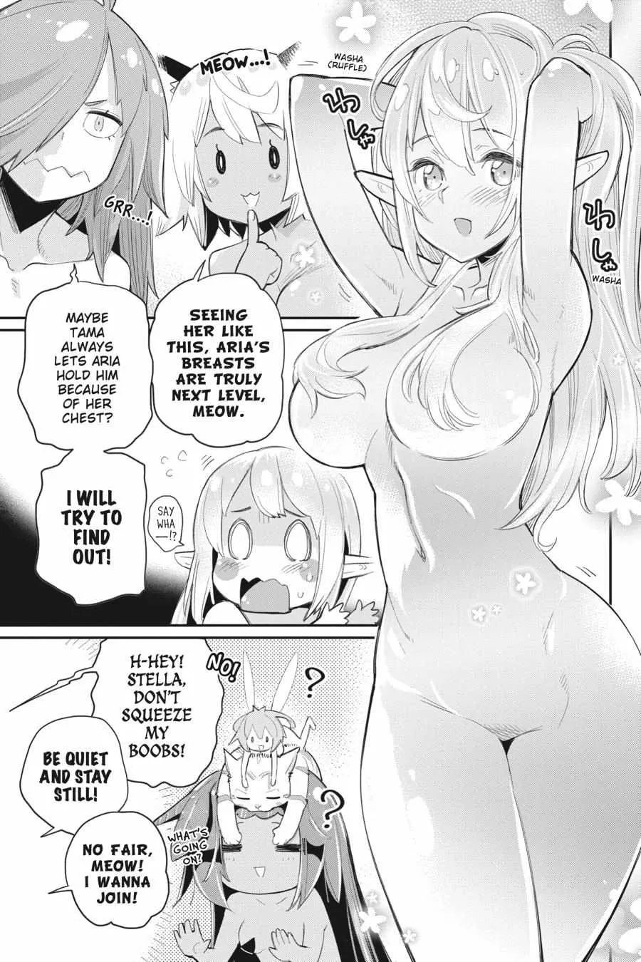 S-Rank Monster no Behemoth Dakedo, Neko to Machigawarete Erufu Musume no Kishi (Pet) Toshite Kurashitemasu Chapter 48.5 page 6 - 