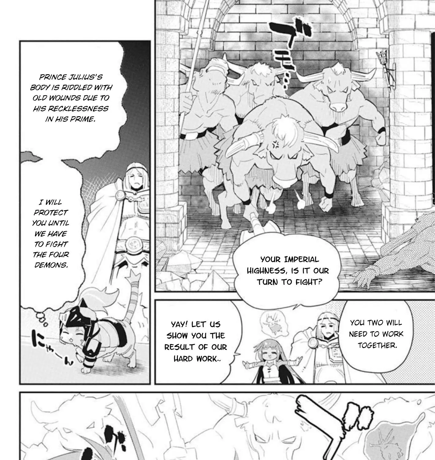 S-Rank Monster no Behemoth Dakedo, Neko to Machigawarete Erufu Musume no Kishi (Pet) Toshite Kurashitemasu Chapter 48 page 28 - 