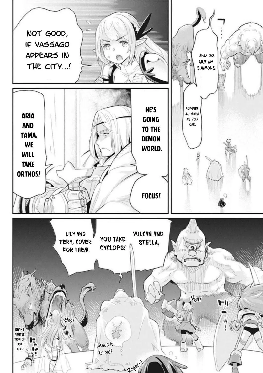 S-Rank Monster no Behemoth Dakedo, Neko to Machigawarete Erufu Musume no Kishi (Pet) Toshite Kurashitemasu Chapter 49 page 35 - 