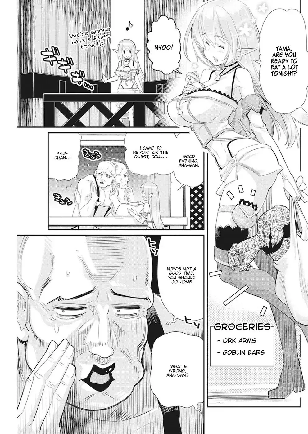 S-Rank Monster no Behemoth Dakedo, Neko to Machigawarete Erufu Musume no Kishi (Pet) Toshite Kurashitemasu Chapter 5 page 9 - 