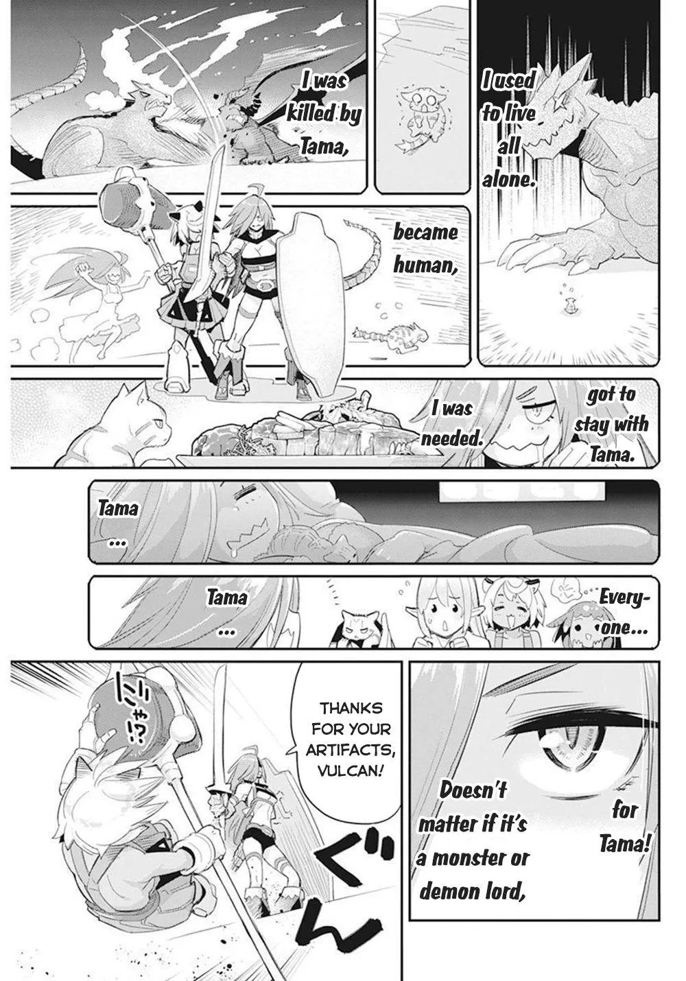 S-Rank Monster no Behemoth Dakedo, Neko to Machigawarete Erufu Musume no Kishi (Pet) Toshite Kurashitemasu Chapter 51 page 8 - 