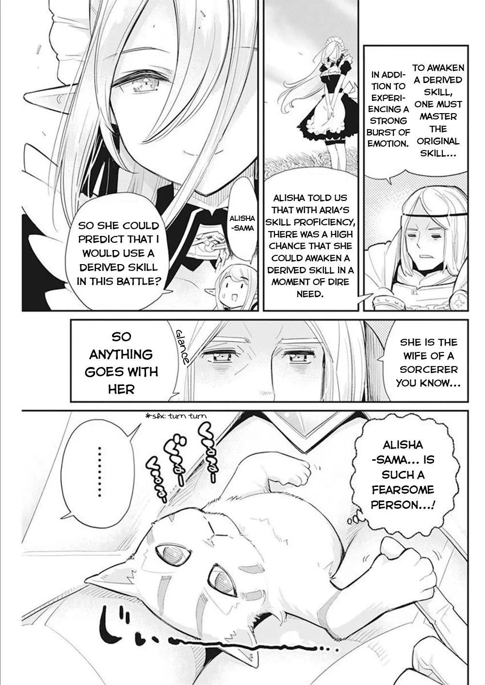 S-Rank Monster no Behemoth Dakedo, Neko to Machigawarete Erufu Musume no Kishi (Pet) Toshite Kurashitemasu Chapter 52 page 4 - 