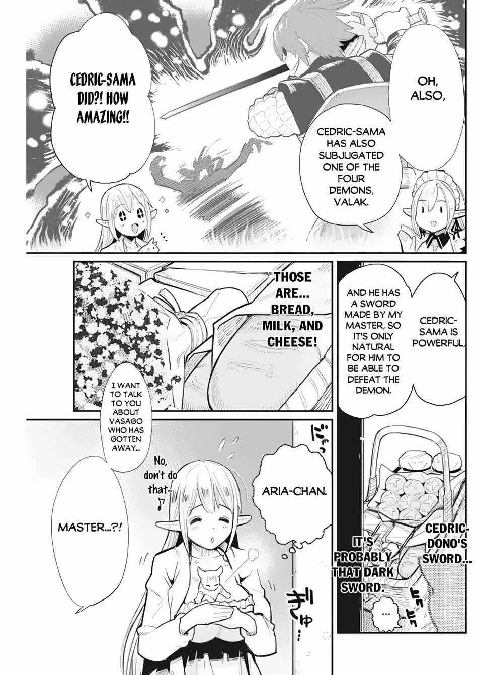 S-Rank Monster no Behemoth Dakedo, Neko to Machigawarete Erufu Musume no Kishi (Pet) Toshite Kurashitemasu Chapter 53 page 4 - 