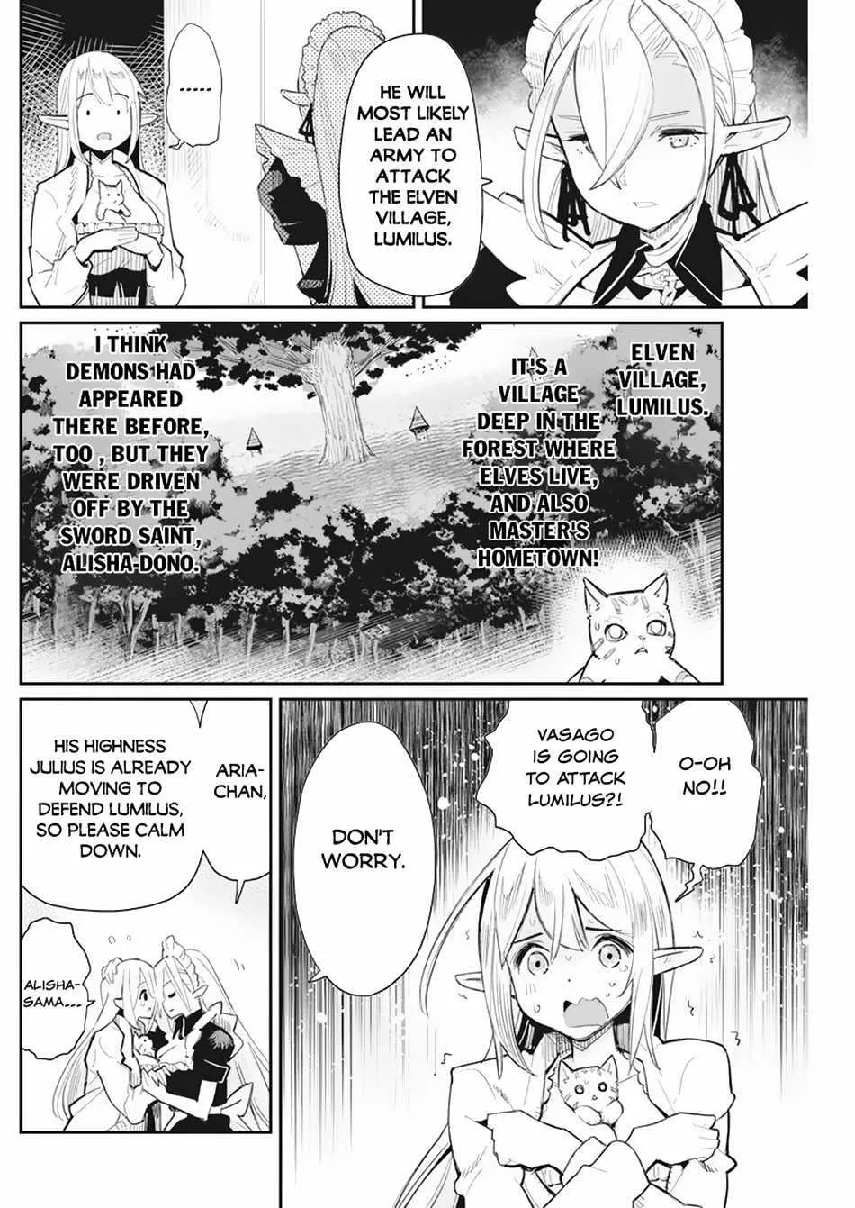 S-Rank Monster no Behemoth Dakedo, Neko to Machigawarete Erufu Musume no Kishi (Pet) Toshite Kurashitemasu Chapter 53 page 5 - 