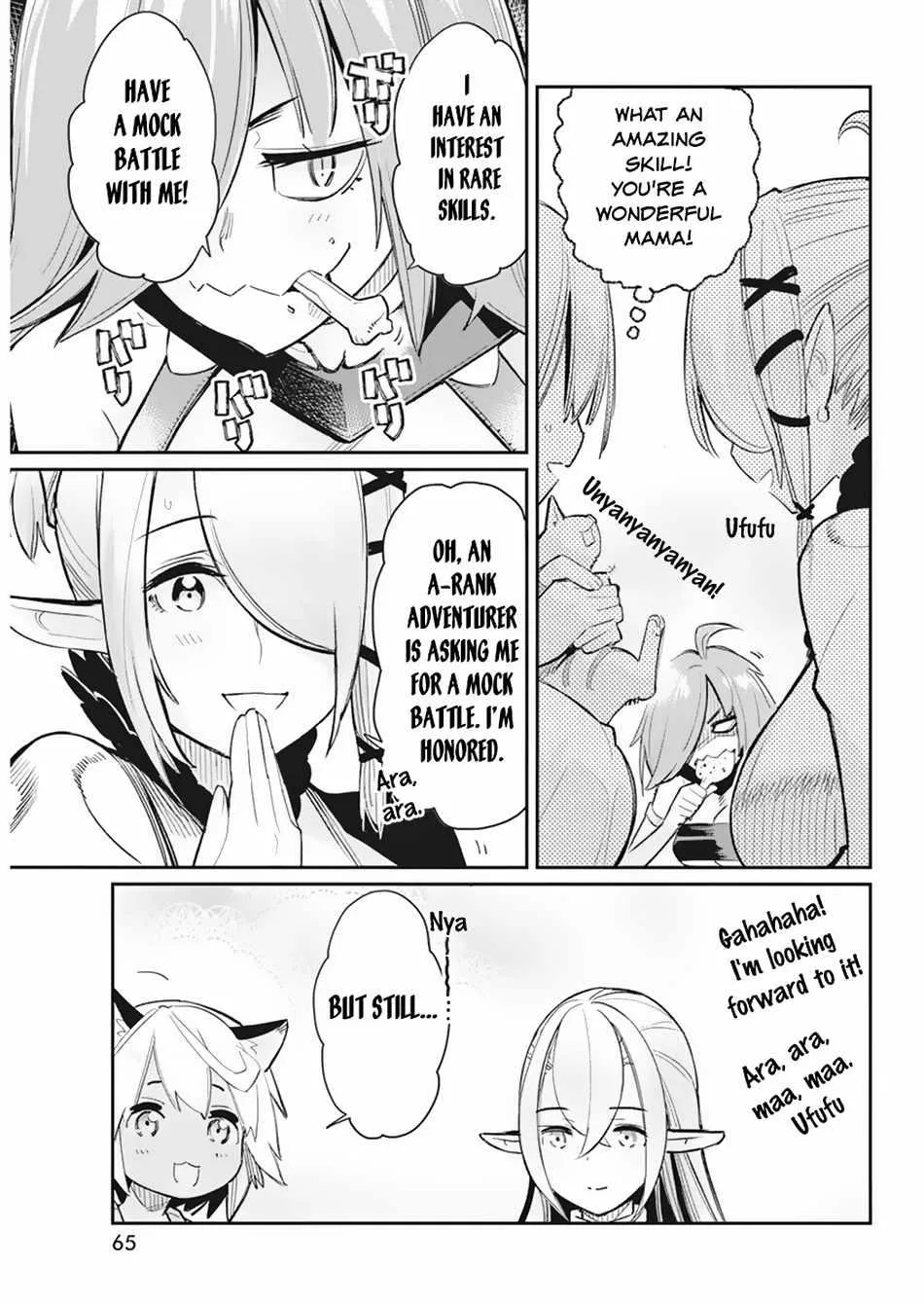 S-Rank Monster no Behemoth Dakedo, Neko to Machigawarete Erufu Musume no Kishi (Pet) Toshite Kurashitemasu Chapter 55 page 14 - 