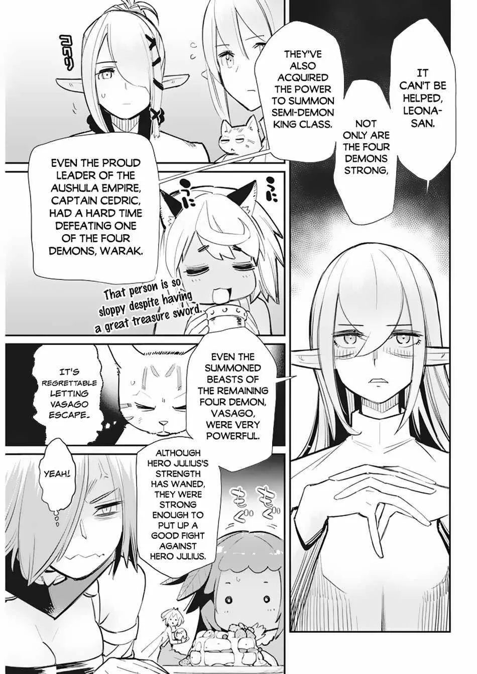 S-Rank Monster no Behemoth Dakedo, Neko to Machigawarete Erufu Musume no Kishi (Pet) Toshite Kurashitemasu Chapter 55 page 16 - 