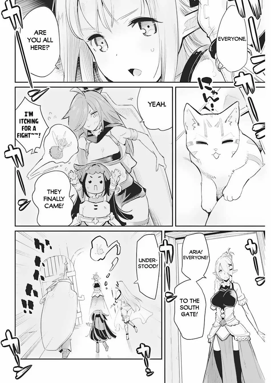 S-Rank Monster no Behemoth Dakedo, Neko to Machigawarete Erufu Musume no Kishi (Pet) Toshite Kurashitemasu Chapter 56 page 20 - 