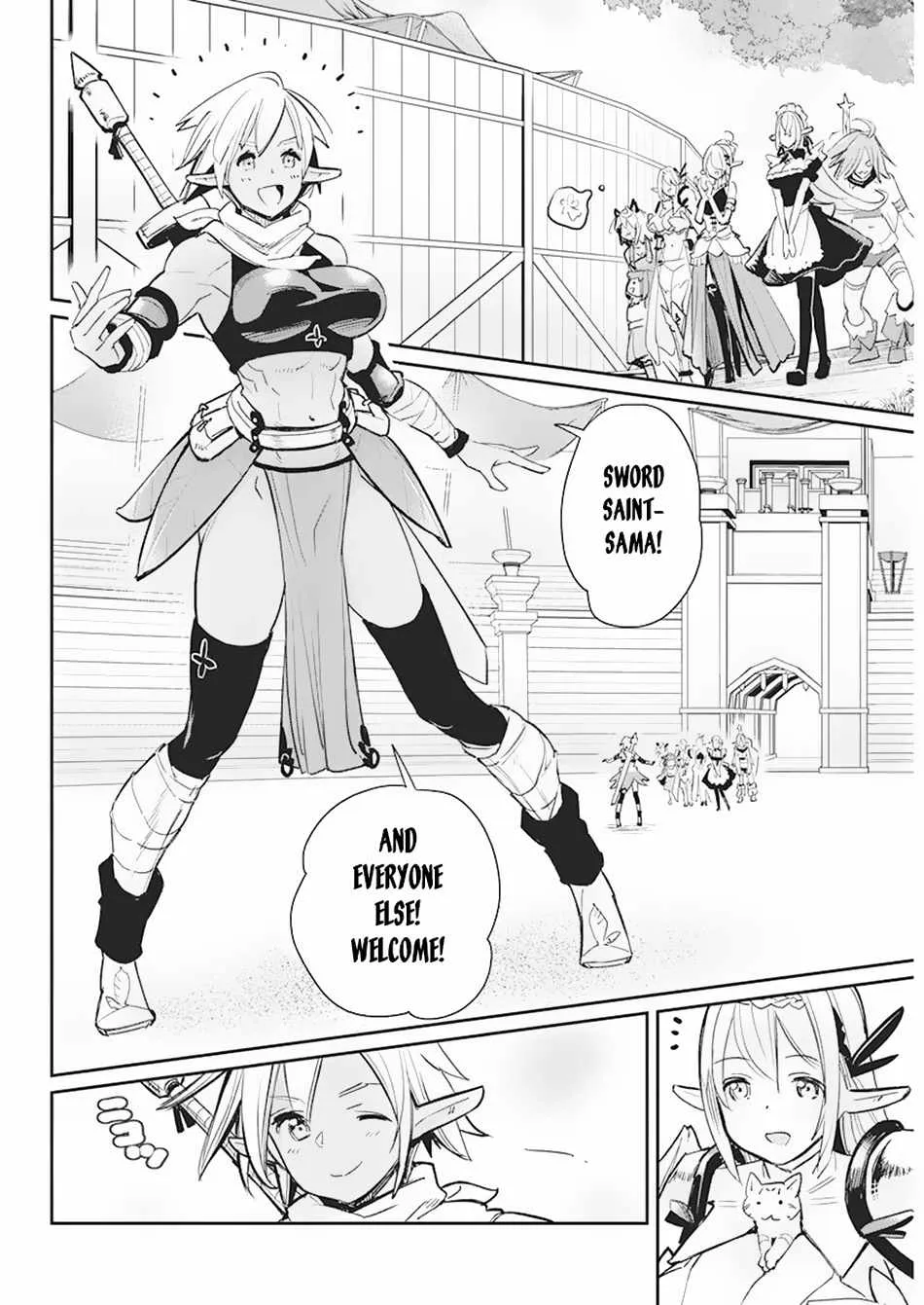 S-Rank Monster no Behemoth Dakedo, Neko to Machigawarete Erufu Musume no Kishi (Pet) Toshite Kurashitemasu Chapter 56 page 7 - 