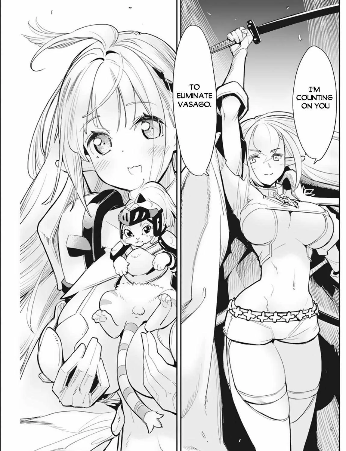 S-Rank Monster no Behemoth Dakedo, Neko to Machigawarete Erufu Musume no Kishi (Pet) Toshite Kurashitemasu Chapter 58 page 22 - 