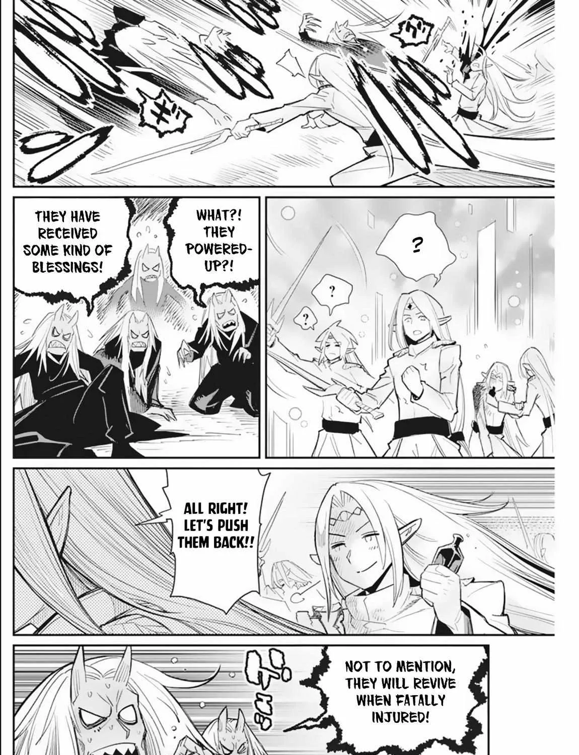 S-Rank Monster no Behemoth Dakedo, Neko to Machigawarete Erufu Musume no Kishi (Pet) Toshite Kurashitemasu Chapter 58 page 34 - 