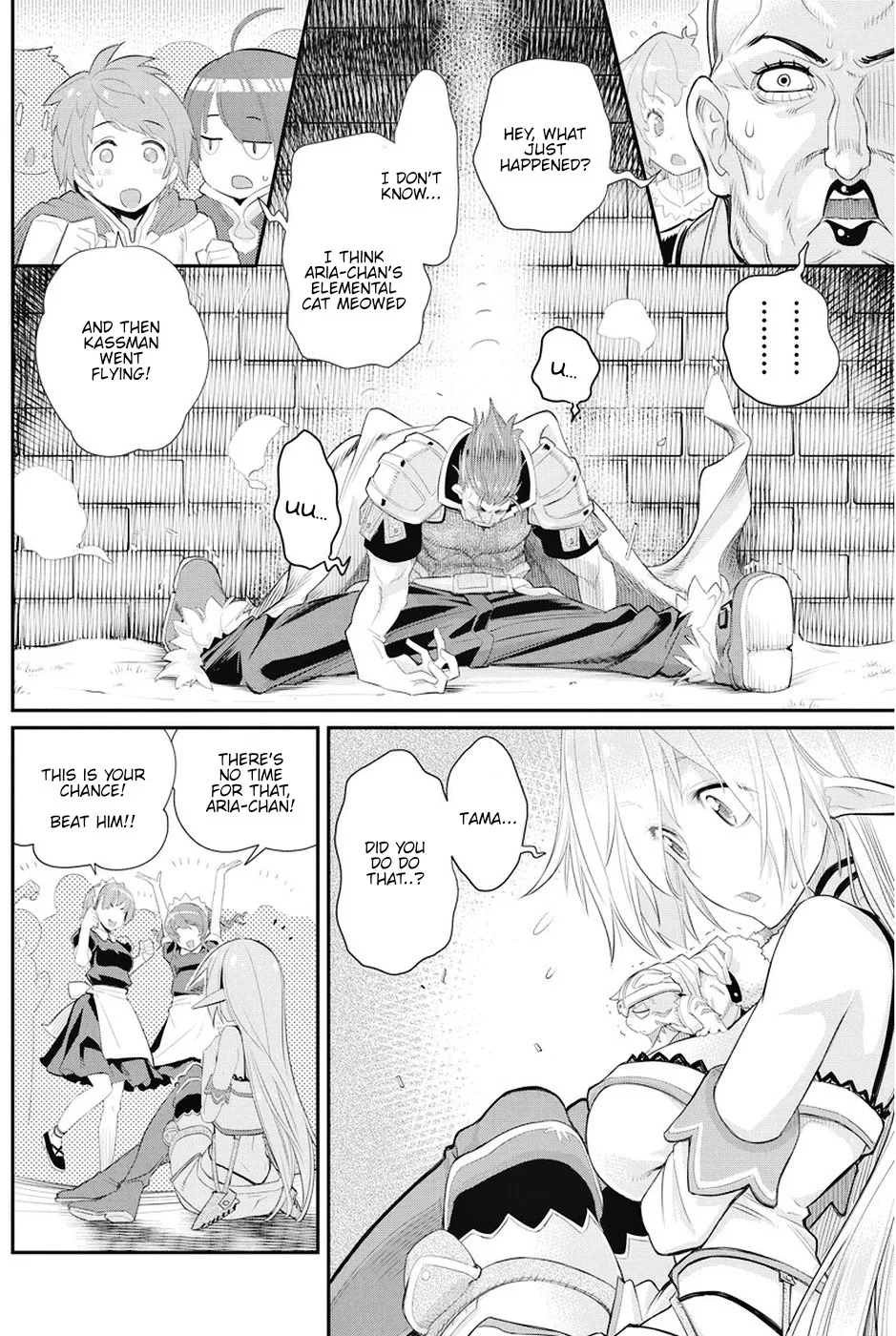 S-Rank Monster no Behemoth Dakedo, Neko to Machigawarete Erufu Musume no Kishi (Pet) Toshite Kurashitemasu Chapter 6 page 13 - 