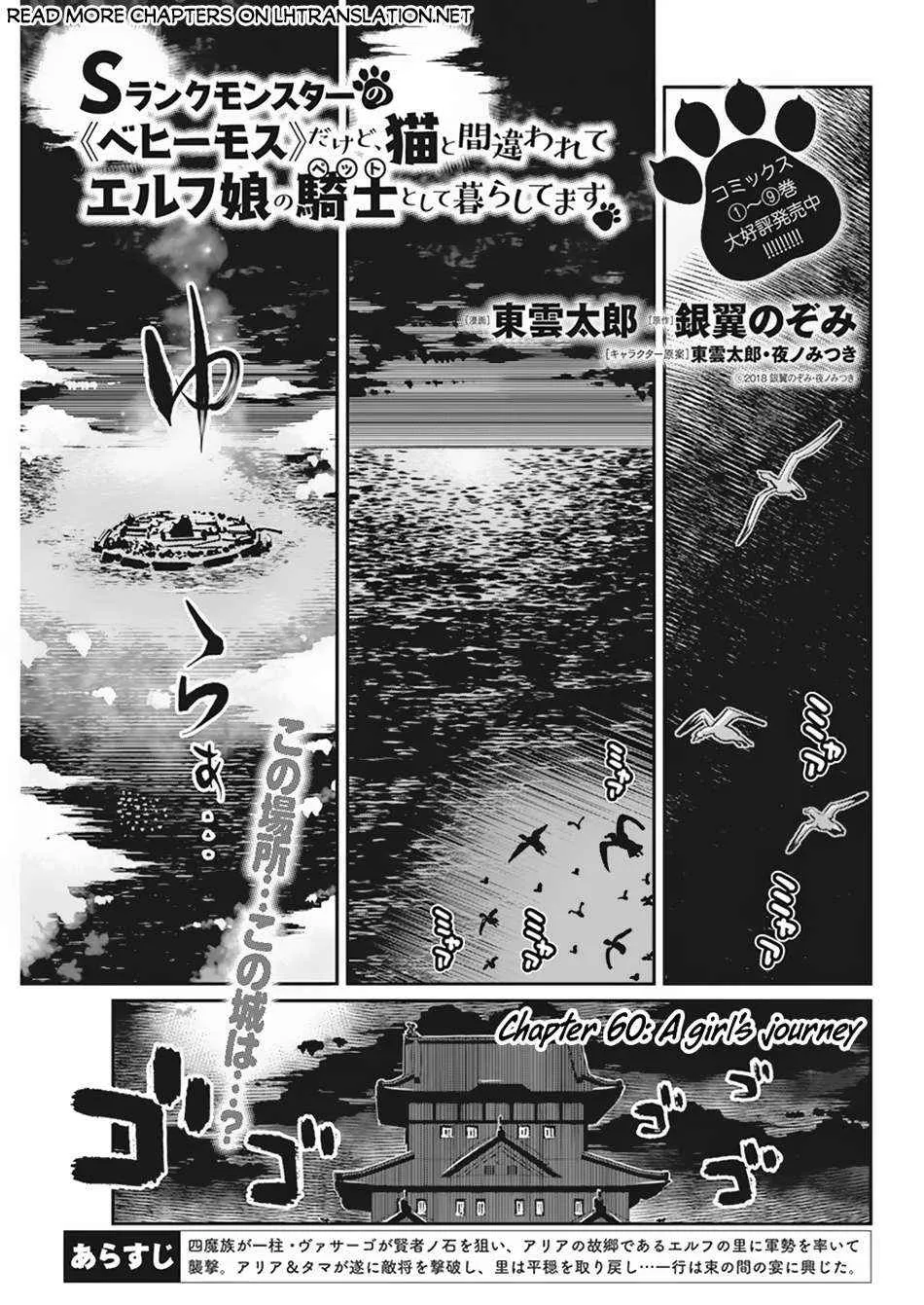 S-Rank Monster no Behemoth Dakedo, Neko to Machigawarete Erufu Musume no Kishi (Pet) Toshite Kurashitemasu Chapter 60 page 2 - 
