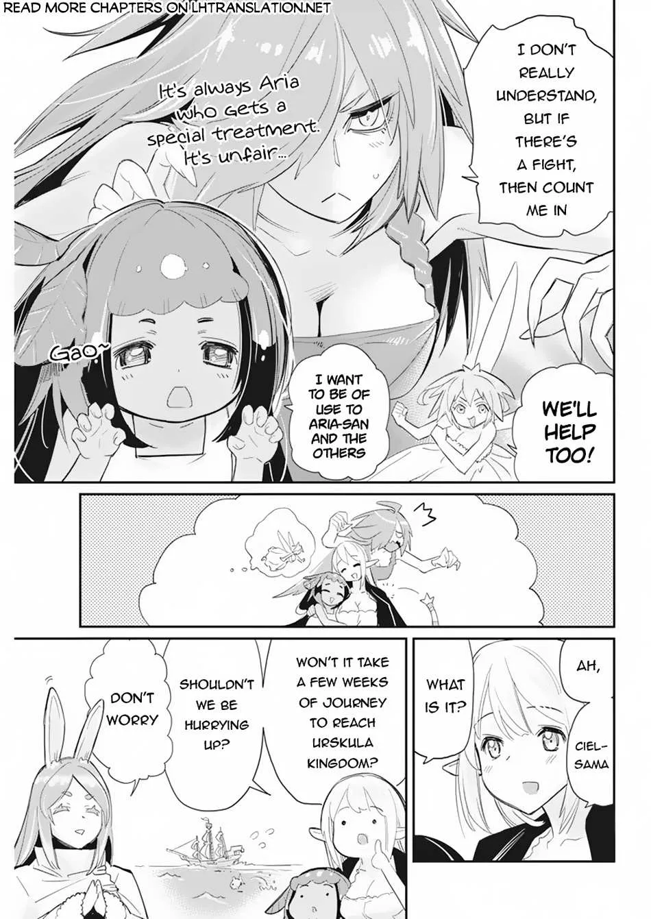 S-Rank Monster no Behemoth Dakedo, Neko to Machigawarete Erufu Musume no Kishi (Pet) Toshite Kurashitemasu Chapter 61 page 22 - 