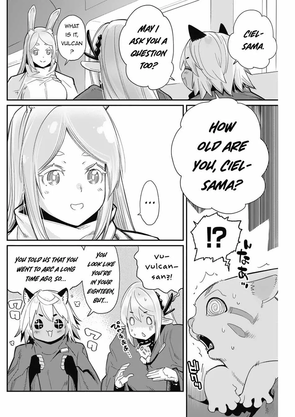 S-Rank Monster no Behemoth Dakedo, Neko to Machigawarete Erufu Musume no Kishi (Pet) Toshite Kurashitemasu Chapter 62 page 14 - 