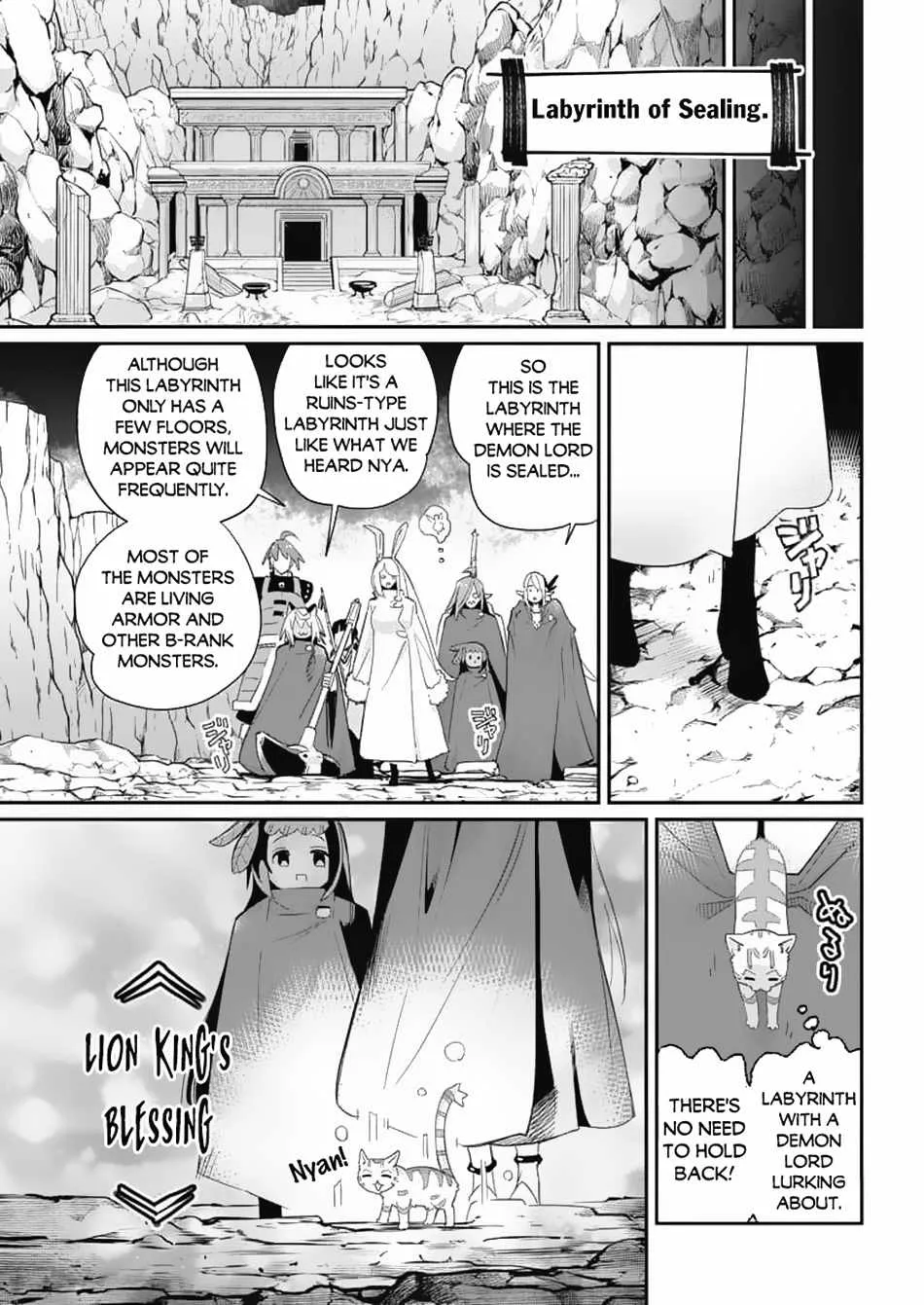 S-Rank Monster no Behemoth Dakedo, Neko to Machigawarete Erufu Musume no Kishi (Pet) Toshite Kurashitemasu Chapter 64 page 12 - 