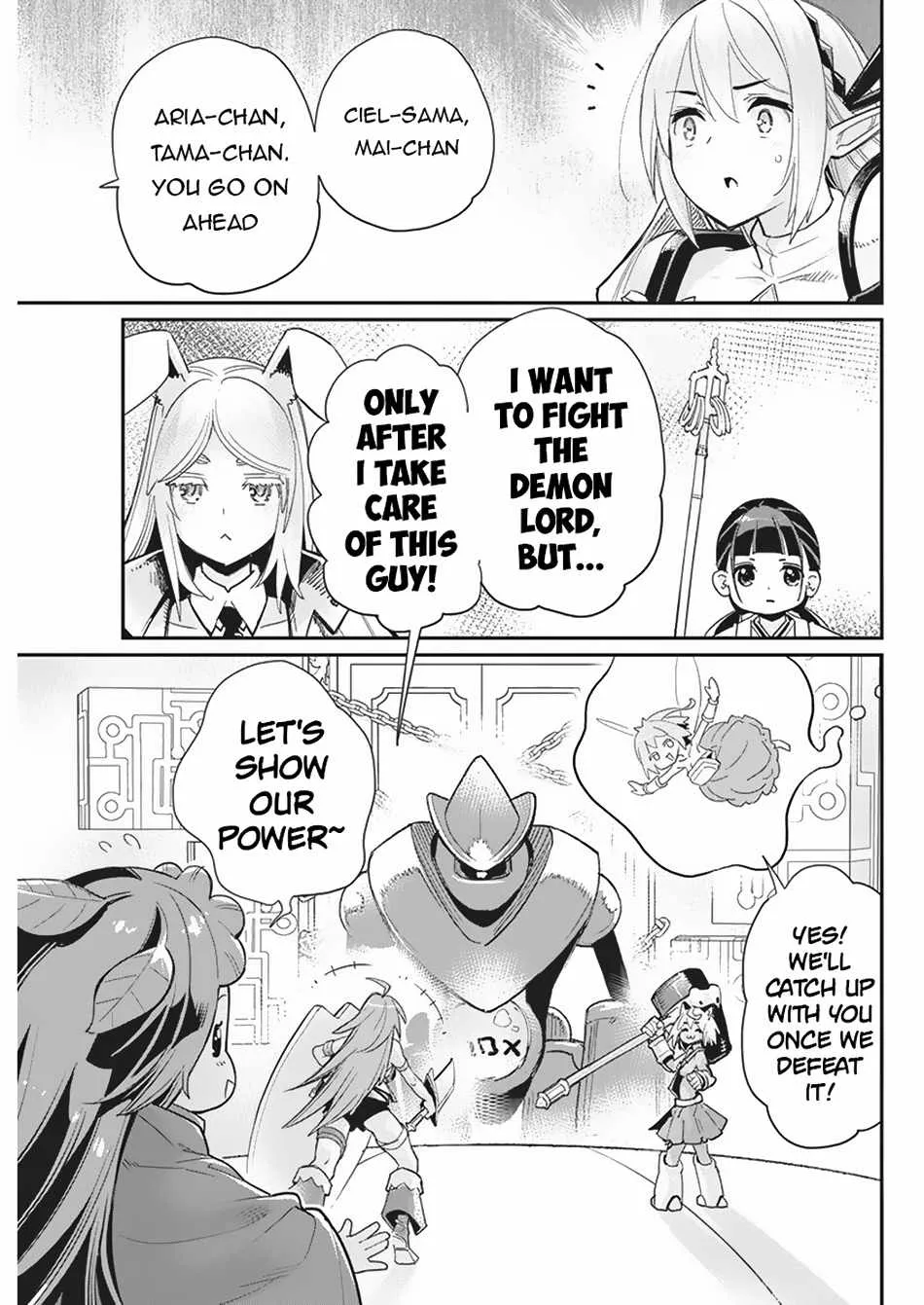 S-Rank Monster no Behemoth Dakedo, Neko to Machigawarete Erufu Musume no Kishi (Pet) Toshite Kurashitemasu Chapter 66 page 12 - 