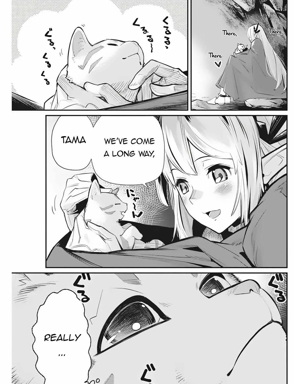 S-Rank Monster no Behemoth Dakedo, Neko to Machigawarete Erufu Musume no Kishi (Pet) Toshite Kurashitemasu Chapter 72 page 40 - 