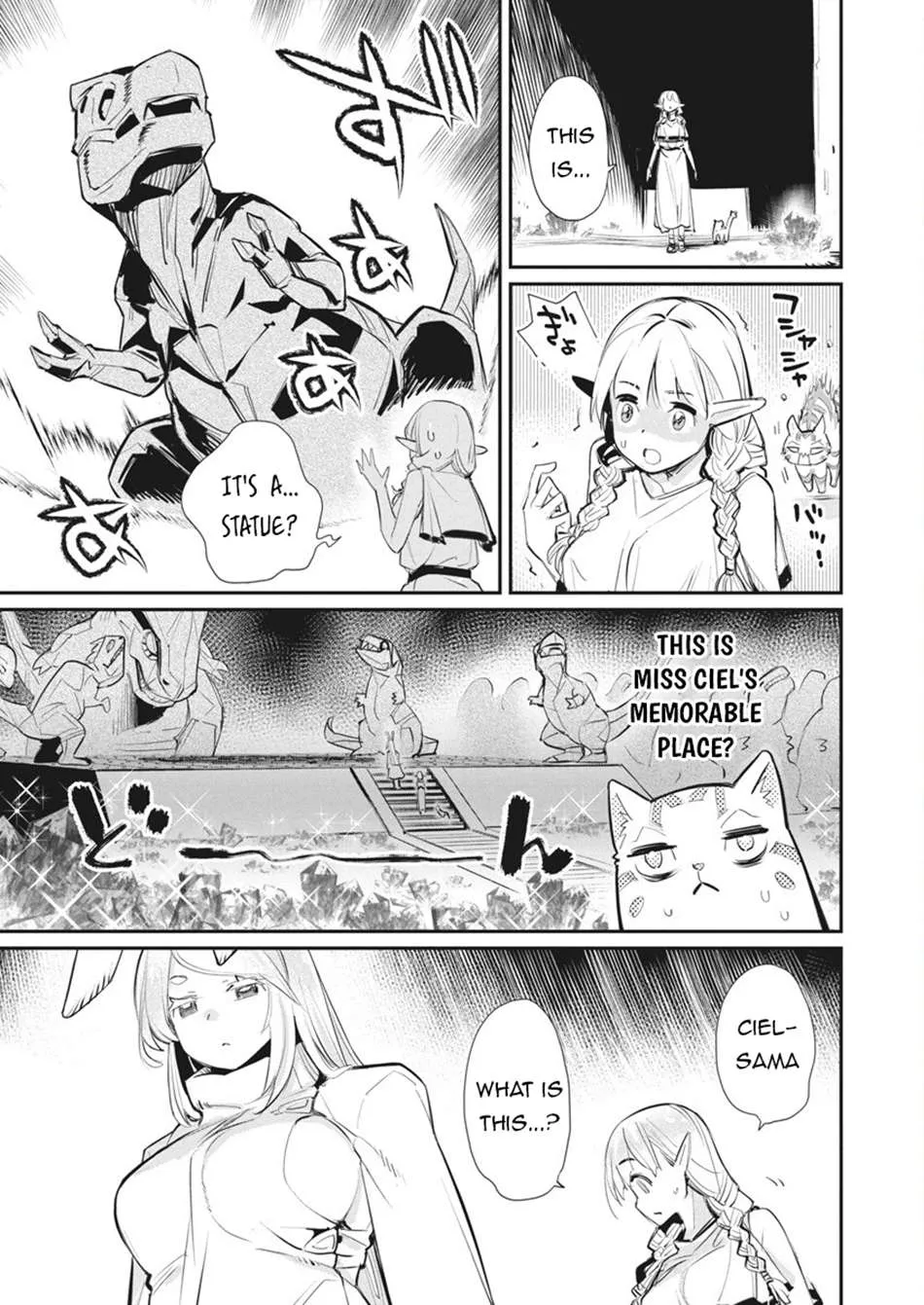 S-Rank Monster no Behemoth Dakedo, Neko to Machigawarete Erufu Musume no Kishi (Pet) Toshite Kurashitemasu Chapter 75 page 6 - 