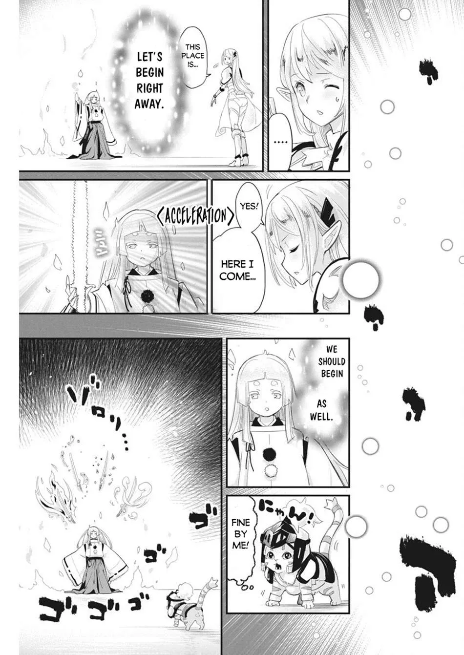 S-Rank Monster no Behemoth Dakedo, Neko to Machigawarete Erufu Musume no Kishi (Pet) Toshite Kurashitemasu Chapter 76 page 11 - 