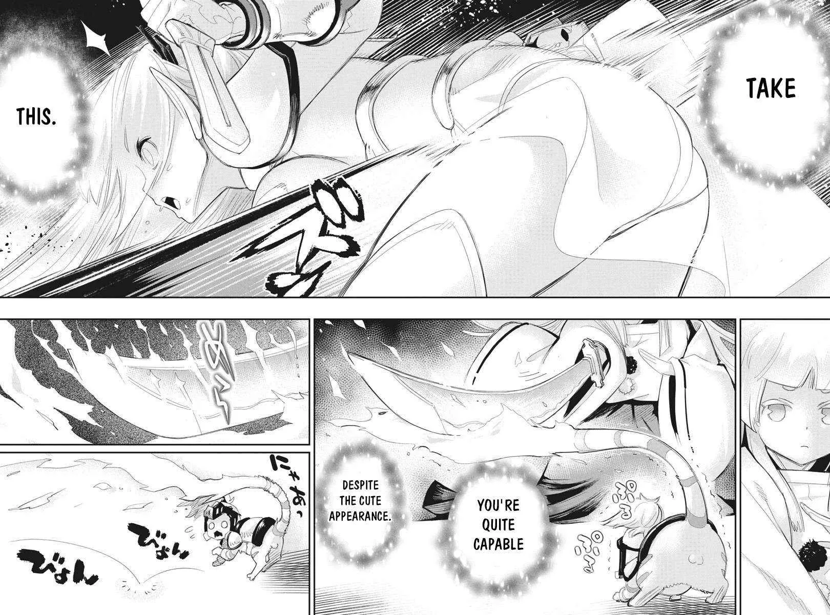 S-Rank Monster no Behemoth Dakedo, Neko to Machigawarete Erufu Musume no Kishi (Pet) Toshite Kurashitemasu Chapter 76 page 14 - 