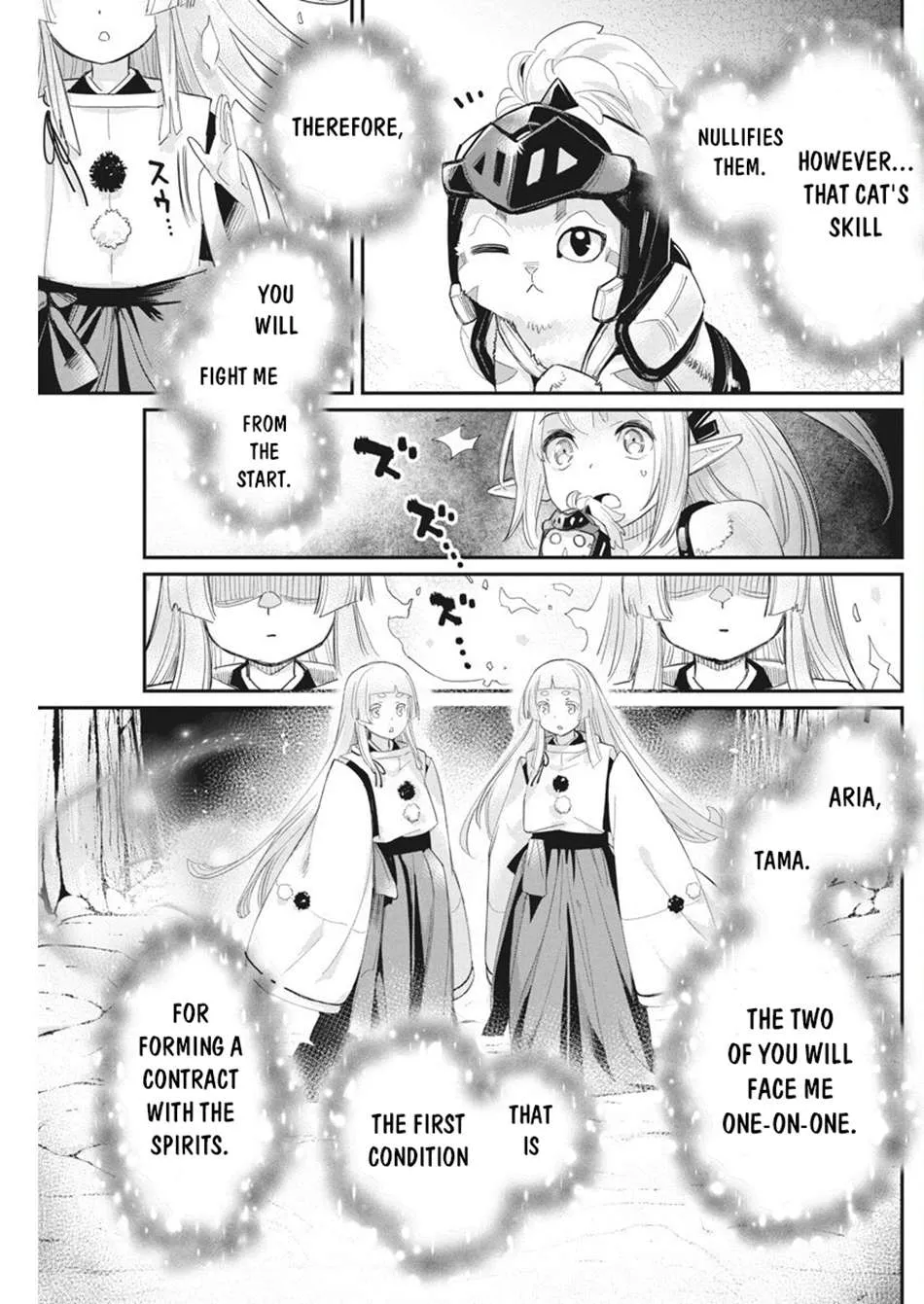 S-Rank Monster no Behemoth Dakedo, Neko to Machigawarete Erufu Musume no Kishi (Pet) Toshite Kurashitemasu Chapter 76 page 9 - 