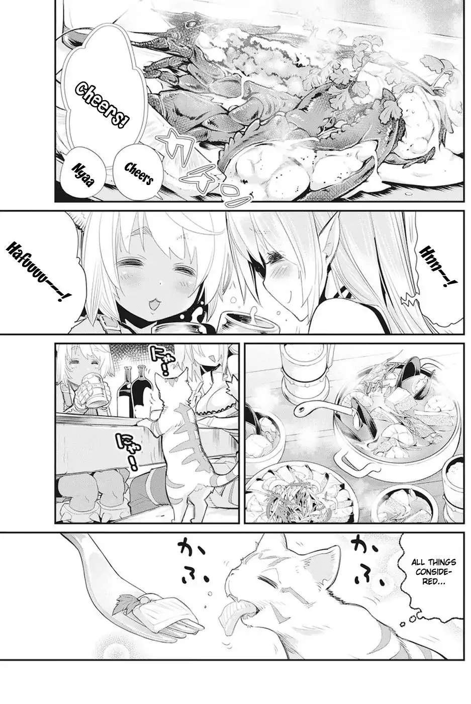 S-Rank Monster no Behemoth Dakedo, Neko to Machigawarete Erufu Musume no Kishi (Pet) Toshite Kurashitemasu Chapter 8 page 15 - 