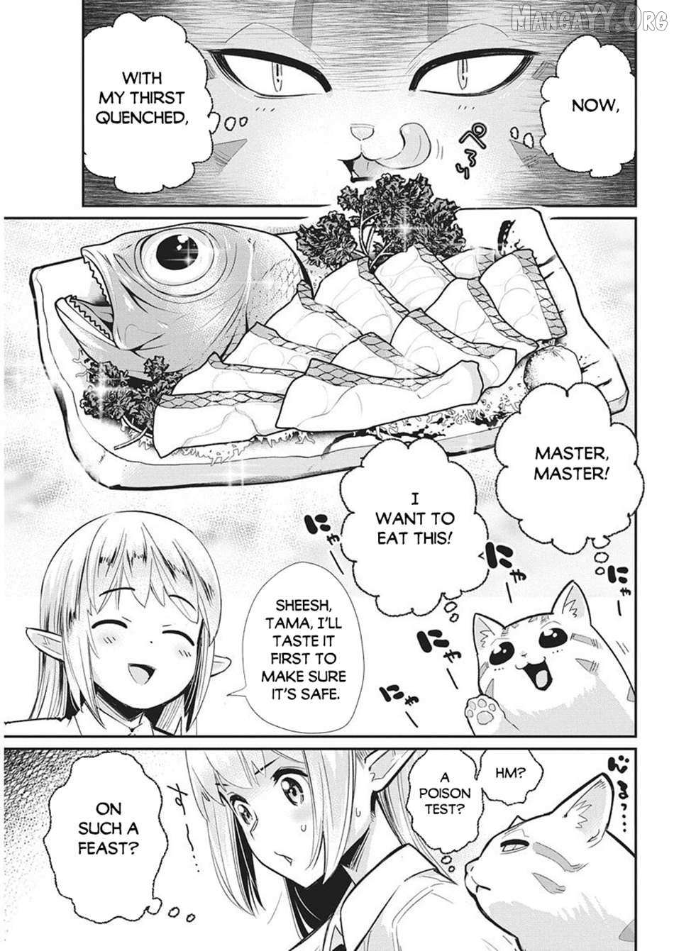 S-Rank Monster no Behemoth Dakedo, Neko to Machigawarete Erufu Musume no Kishi (Pet) Toshite Kurashitemasu Chapter 83 page 12 - 