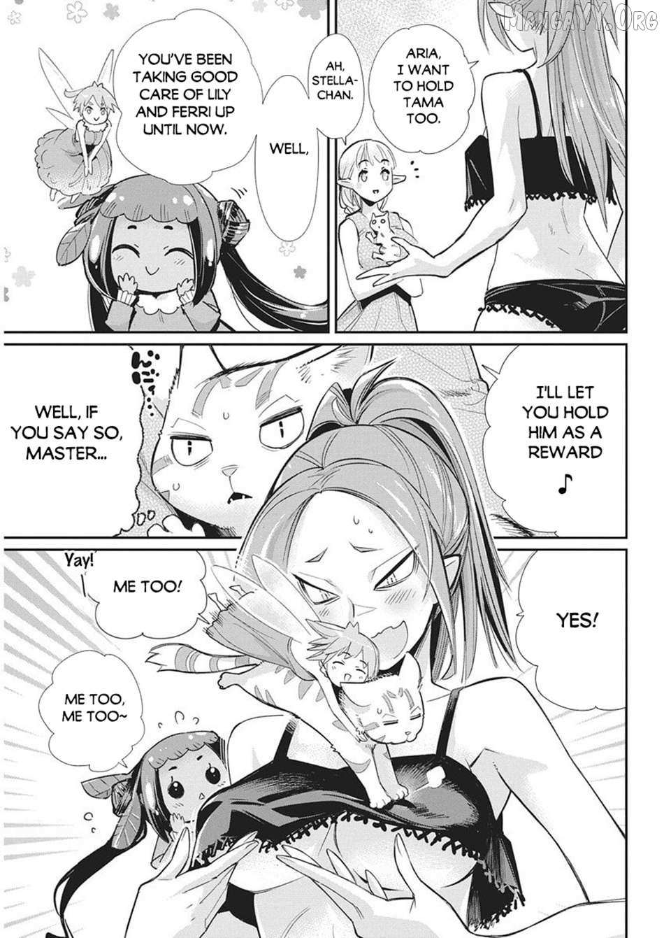 S-Rank Monster no Behemoth Dakedo, Neko to Machigawarete Erufu Musume no Kishi (Pet) Toshite Kurashitemasu Chapter 83 page 7 - 