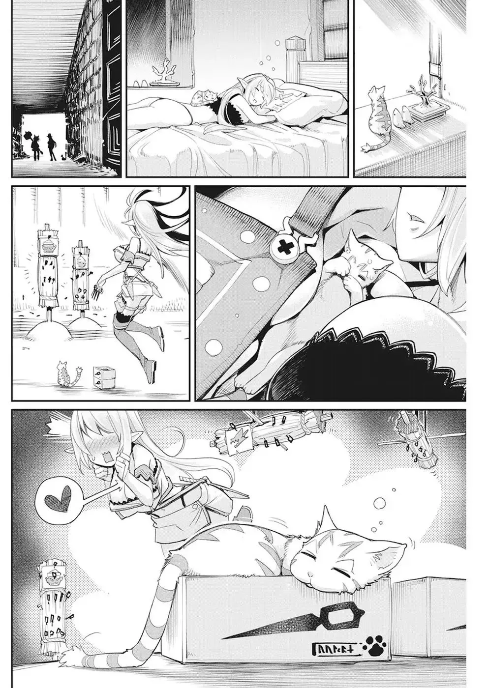 S-Rank Monster no Behemoth Dakedo, Neko to Machigawarete Erufu Musume no Kishi (Pet) Toshite Kurashitemasu Chapter 9 page 13 - 