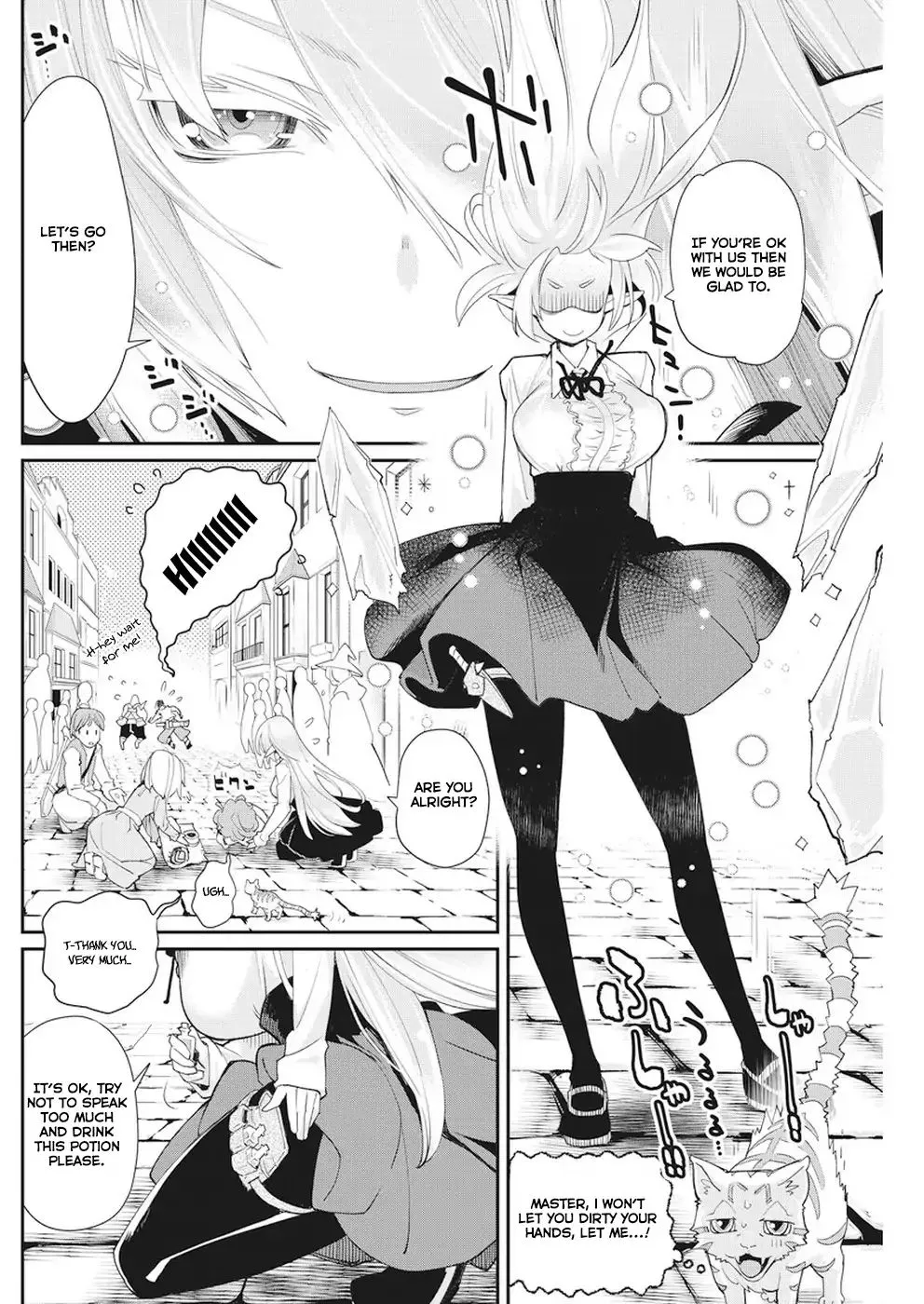 S-Rank Monster no Behemoth Dakedo, Neko to Machigawarete Erufu Musume no Kishi (Pet) Toshite Kurashitemasu Chapter 9 page 7 - 