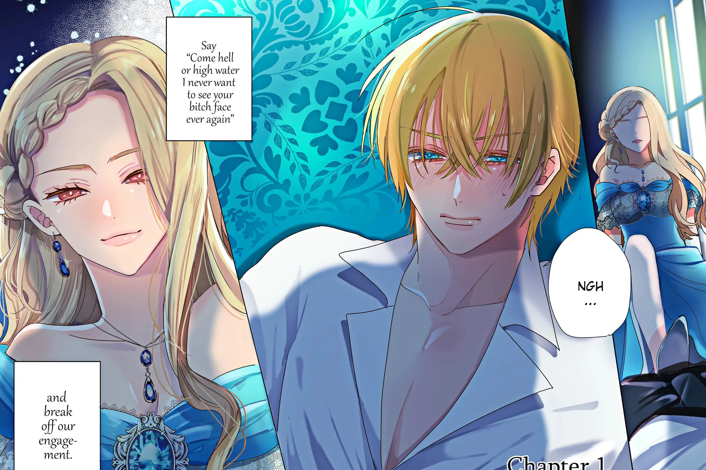 S-, Such a Handsome Guy Is My Childhood Friend and Fiancé? As Expected of a Villainess, If It Wasn’t Someone of That Caliber They Wouldn’t Be Able to Handle Such an Important Role Chapter 1 page 8 - 
