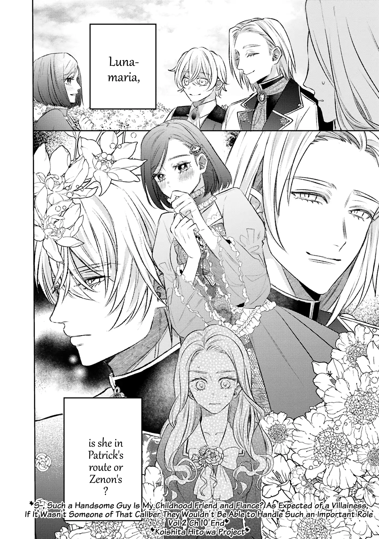 S-, Such a Handsome Guy Is My Childhood Friend and Fiancé? As Expected of a Villainess, If It Wasn’t Someone of That Caliber They Wouldn’t Be Able to Handle Such an Important Role Chapter 10 page 28 - 