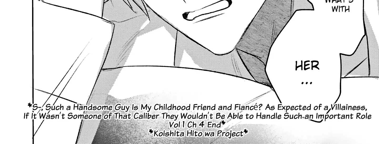 S-, Such a Handsome Guy Is My Childhood Friend and Fiancé? As Expected of a Villainess, If It Wasn’t Someone of That Caliber They Wouldn’t Be Able to Handle Such an Important Role Chapter 4 page 64 - 