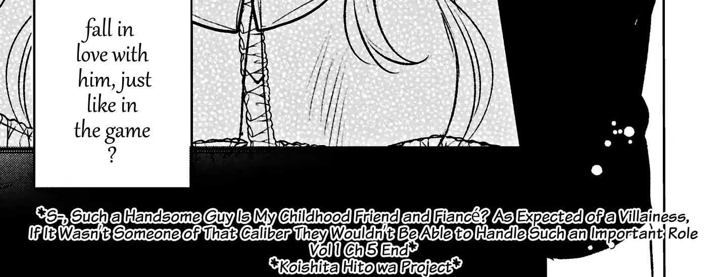 S-, Such a Handsome Guy Is My Childhood Friend and Fiancé? As Expected of a Villainess, If It Wasn’t Someone of That Caliber They Wouldn’t Be Able to Handle Such an Important Role Chapter 5 page 56 - 