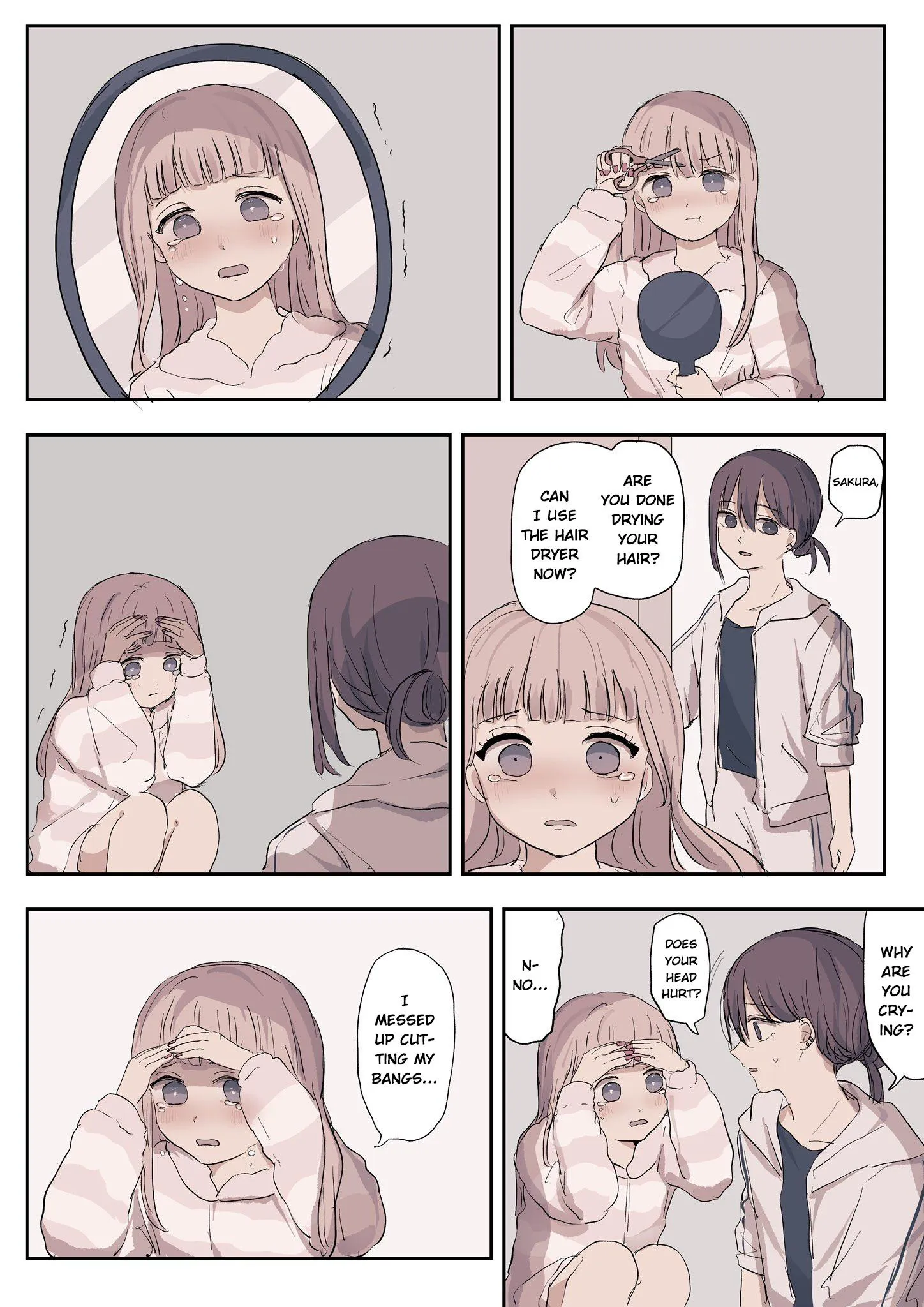 Saaya and Sakura Chapter 1 page 2 - 
