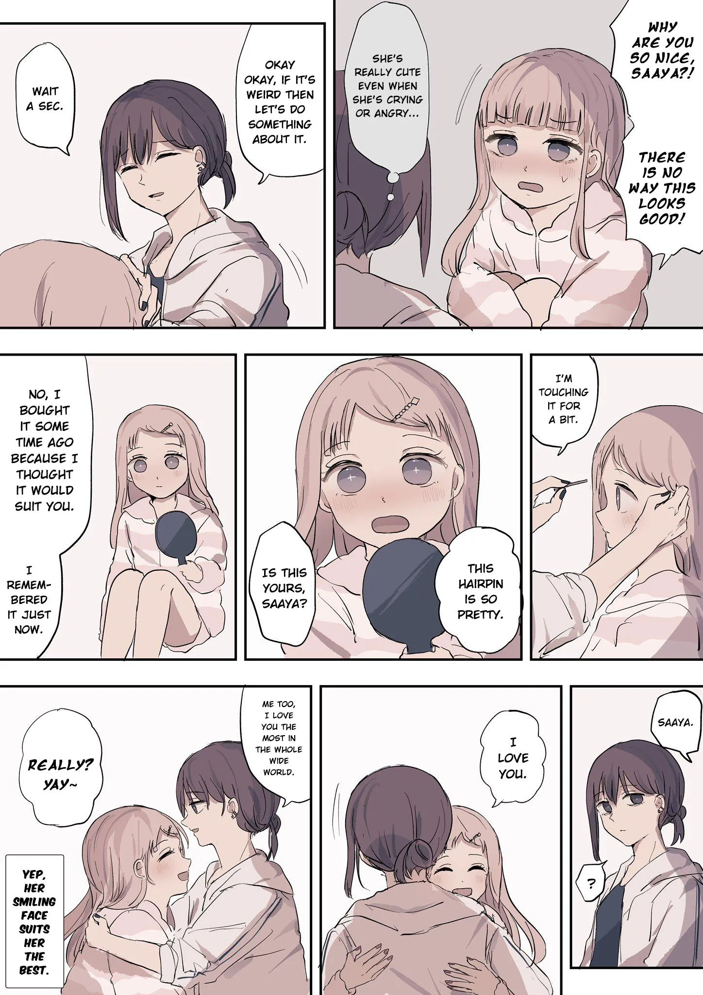 Saaya and Sakura Chapter 1 page 4 - 